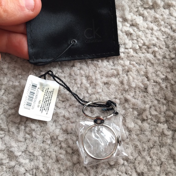 Calvin Klein silver ring duo/double set nwt (box) - Picture 2 of 8